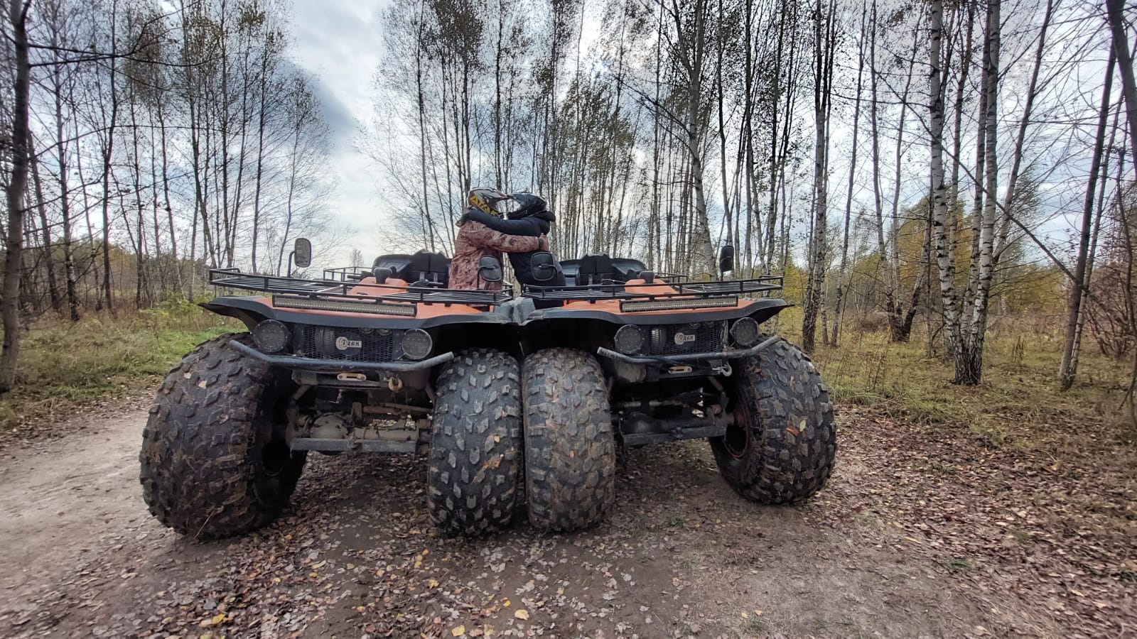 Бигфут теперь на новых шинах